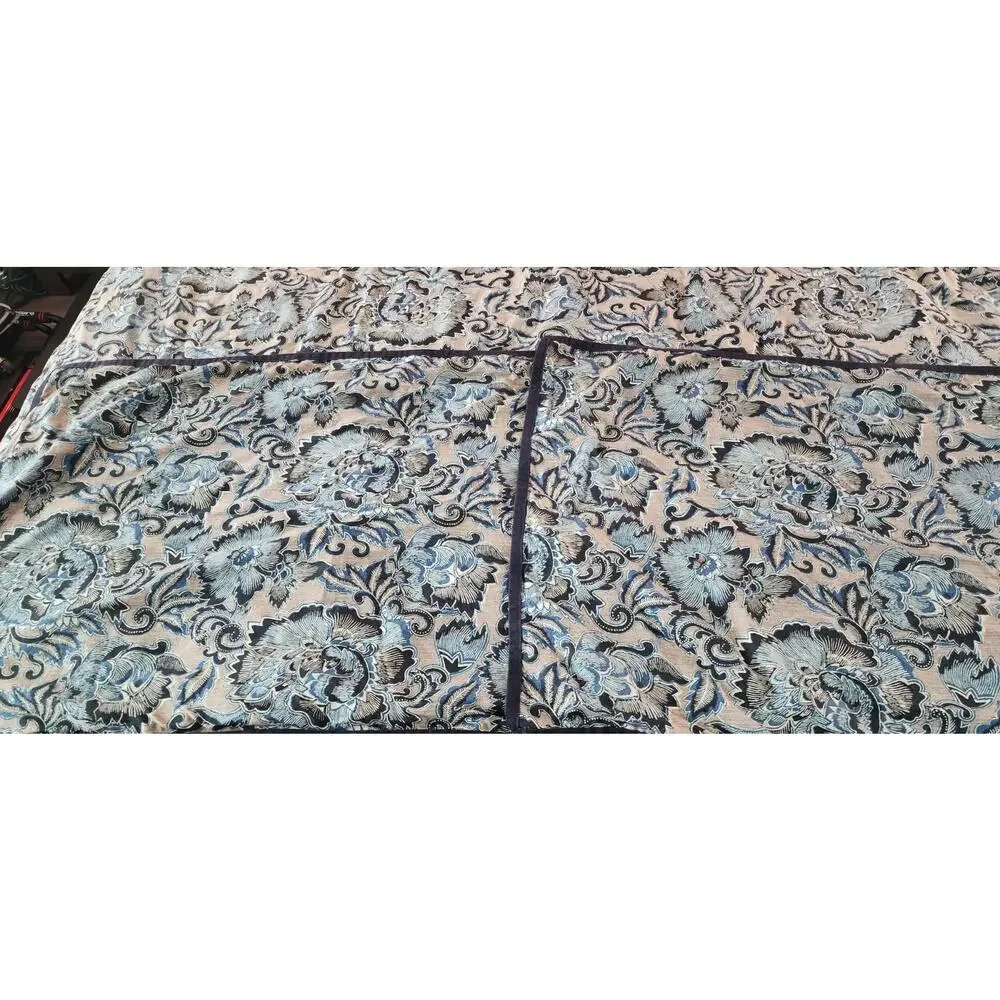 Ralph Lauren Journey's End Collection Rainey Navy Floral King Comforter 2 Shams